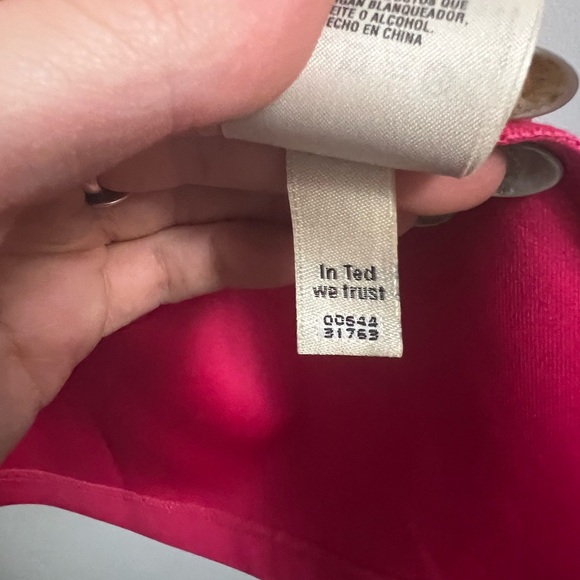 Ted Baker Mitton Sleeveless Fit & Flare Cocktail Dress - Pink- Size 4 - Picture 8 of 11